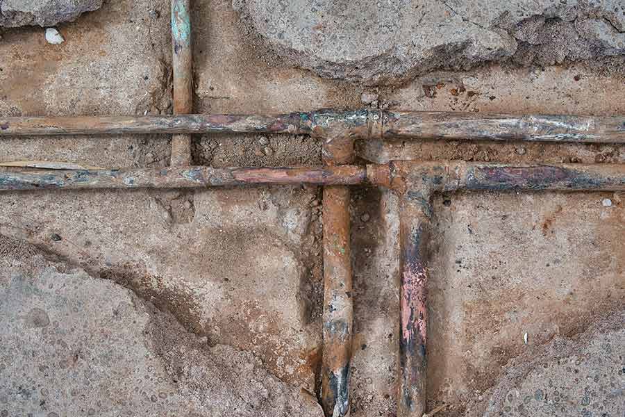 Slab Leak Repair - Desert Water Plumbing and Rooter